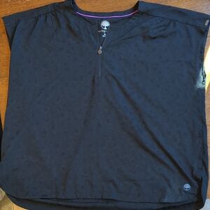 Healing Hands Black scrub top